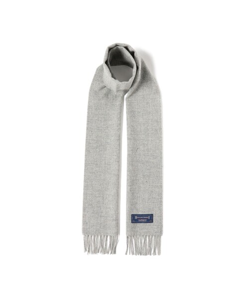 BEAMS BOY(ビームスボーイ)の「HIGHLAND TWEEDS / ソリッド ストール 小(マフラー・レディース・ライトブラウン/グレー系その他/ワイン/ブルー系その他3・ONE SIZE)」の16枚目の写真
