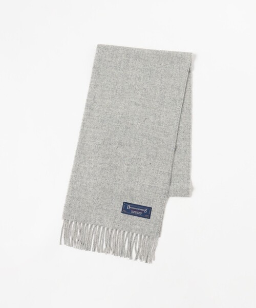 BEAMS BOY(ビームスボーイ)の「HIGHLAND TWEEDS / ソリッド ストール 小(マフラー・レディース・ライトブラウン/グレー系その他/ワイン/ブルー系その他3・ONE SIZE)」の15枚目の写真