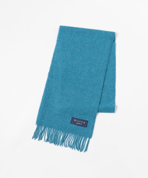 BEAMS BOY(ビームスボーイ)の「HIGHLAND TWEEDS / ソリッド ストール 小(マフラー・レディース・ライトブラウン/グレー系その他/ワイン/ブルー系その他3・ONE SIZE)」の6枚目の写真