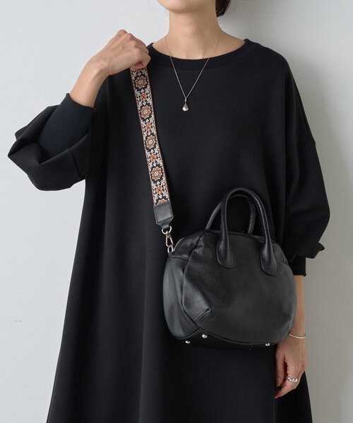 BEARDSLEY（ビアズリー）の「ショルダーベルト(花柄)（その他・レディース・ブラック・MEDIUM）」の13枚目の写真