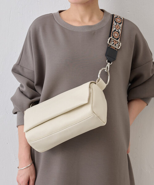 BEARDSLEY（ビアズリー）の「ショルダーベルト(花柄)（その他・レディース・ブラック・MEDIUM）」の3枚目の写真