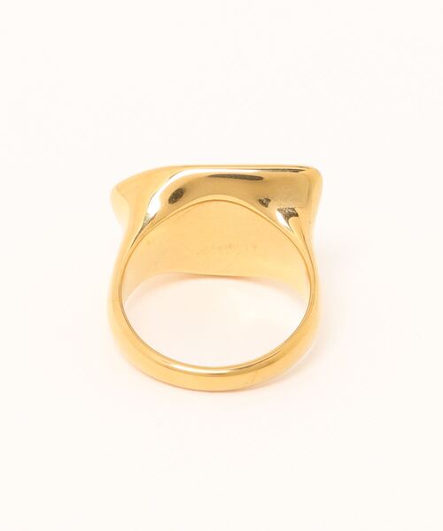 Settimissimo（セッティミッシモ）の「金属アレルギー対応ステンレスプレートモチーフリング（リング・レディース・ゴールド・FREE）」の10枚目の写真