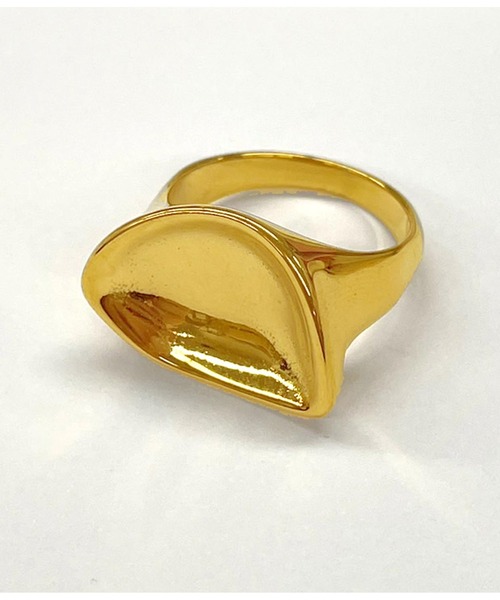 Settimissimo（セッティミッシモ）の「金属アレルギー対応ステンレスプレートモチーフリング（リング・レディース・ゴールド・FREE）」の9枚目の写真