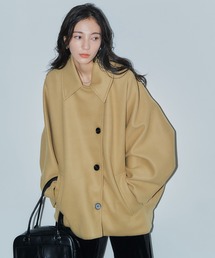 LIENCOEUR | ボリュームスリーブミドルコート(チェスターコート)
