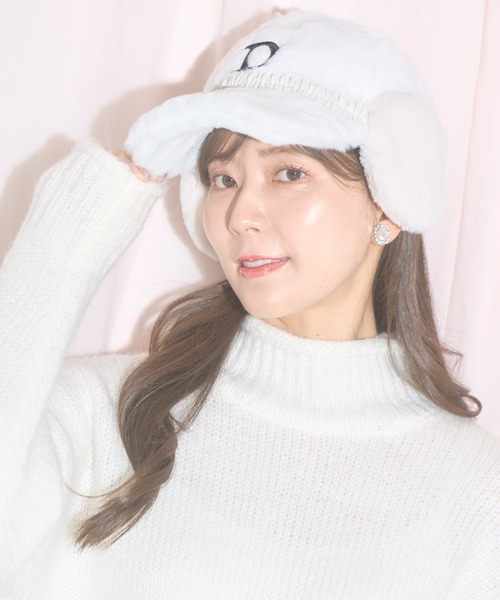 ZOZO限定】イヤーマフ付きファーキャップ（キャップ）｜tocco closet