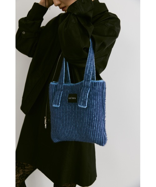 Nissy NAPTIME ニットBAG ニットバッグ　BLUE 楽天市場】A4をつつむ ニットバッグ トート 226 五泉ニット