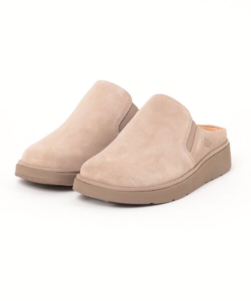 fitflop/フィットフロップ】GEN-FF ELASTICATED SUEDE MULES