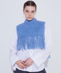 SORIN(\@)Alpaca Blend Fringed Vest(lbNEH[}[/Xk[h)