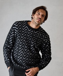 RATTLE TRAP | ウェーブループJQDクルーネック(ニット/セーター)