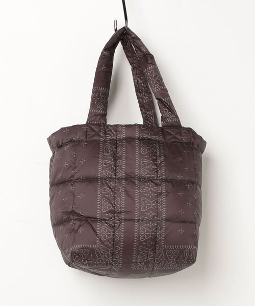 TAION（タイオン）の「【TAION】タイオン BASIC DOWN  SHIRRING TOTEBAG-S TAION-TOTE04A-S（トートバッグ・メンズ・その他1/その他2/その他3/その他4/レオパード/ブラック/その他・ONE SIZE）」の8枚目の写真