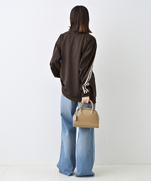 adidas（アディダス）の「adidas/アディダス BB TRACKTOP（ブルゾン・レディース・ブラウン/スカイブルー・FREE）」の17枚目の写真