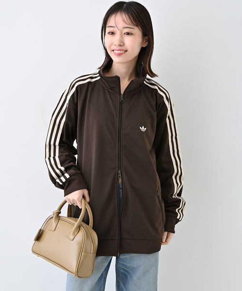 adidas（アディダス）の「adidas/アディダス BB TRACKTOP（ブルゾン・レディース・ブラウン/スカイブルー・FREE）」の18枚目の写真