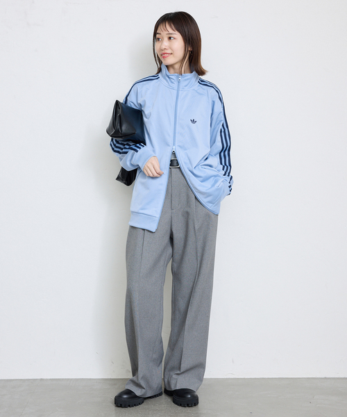 adidas（アディダス）の「adidas/アディダス BB TRACKTOP（ブルゾン・レディース・ブラウン/スカイブルー・FREE）」の10枚目の写真