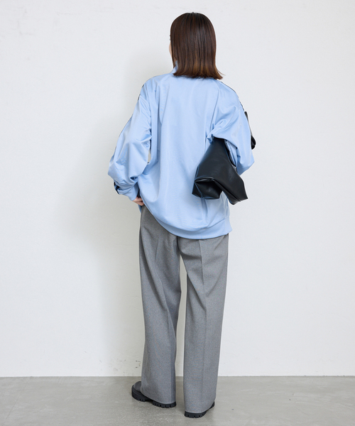 adidas（アディダス）の「adidas/アディダス BB TRACKTOP（ブルゾン・レディース・ブラウン/スカイブルー・FREE）」の13枚目の写真