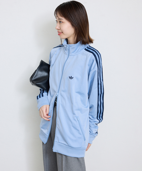 adidas（アディダス）の「adidas/アディダス BB TRACKTOP（ブルゾン・レディース・ブラウン/スカイブルー・FREE）」の3枚目の写真