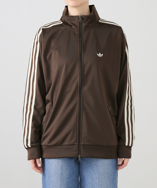 adidas（アディダス）の「adidas/アディダス BB TRACKTOP（ブルゾン・レディース・ブラウン/スカイブルー・FREE）」の6枚目の写真