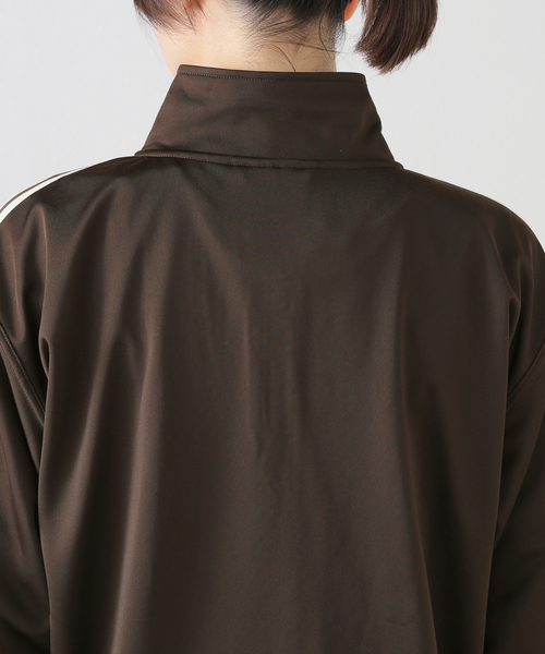 adidas（アディダス）の「adidas/アディダス BB TRACKTOP（ブルゾン・レディース・ブラウン/スカイブルー・FREE）」の21枚目の写真