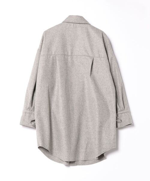 DRESSLAVE（ドレスレイブ）の「top flannel clean CPO(トップフランネルクリーンCPOジャケット)（その他アウター・レディース・ブラウン/グレー・38）」の18枚目の写真