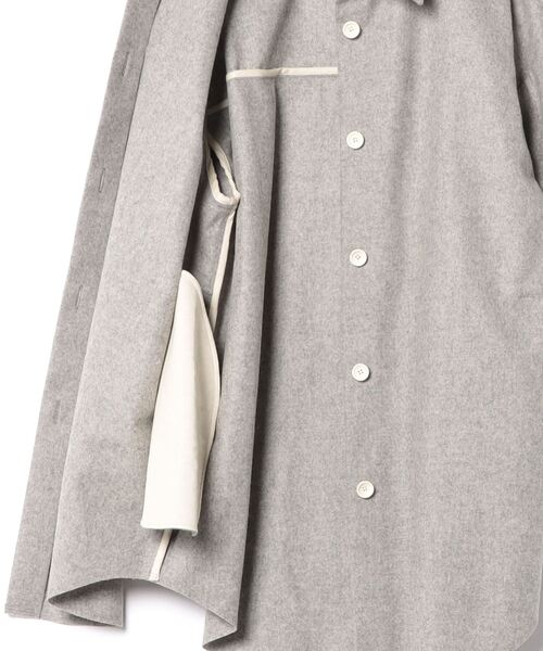 DRESSLAVE（ドレスレイブ）の「top flannel clean CPO(トップフランネルクリーンCPOジャケット)（その他アウター・レディース・ブラウン/グレー・38）」の19枚目の写真