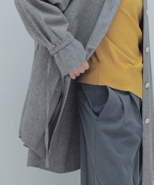 DRESSLAVE（ドレスレイブ）の「top flannel clean CPO(トップフランネルクリーンCPOジャケット)（その他アウター・レディース・ブラウン/グレー・38）」の8枚目の写真