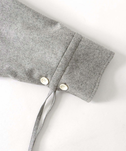 DRESSLAVE（ドレスレイブ）の「top flannel clean CPO(トップフランネルクリーンCPOジャケット)（その他アウター・レディース・ブラウン/グレー・38）」の13枚目の写真