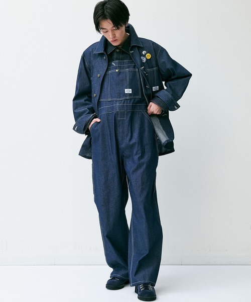 新品未使用】オーバーダイイングオーバーオール Johnbull Johnbull