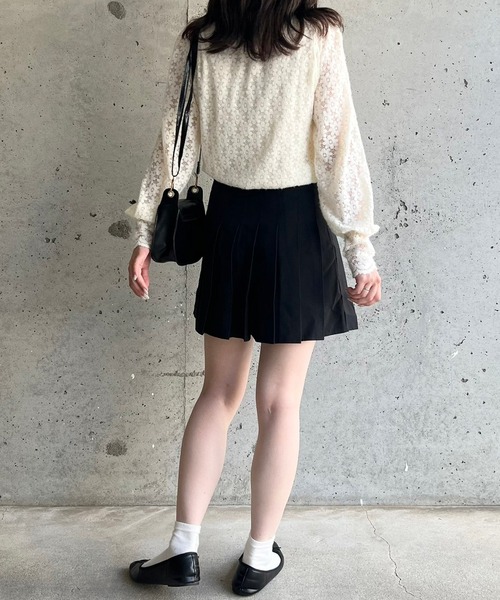 merrylatte(メリーラテ)の「フラワーレースカーディガンブラウス(シャツ/ブラウス・レディース・ホワイト・FREE/SMALL/LARGE)」の7枚目の写真