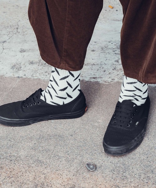 Subciety（サブサエティ）の「Steel socks（ソックス/靴下・メンズ・ブラック/ブラック×レッド/ホワイト・FREE）」の11枚目の写真