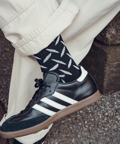 Subciety（サブサエティ）の「Steel socks（ソックス/靴下・メンズ・ブラック/ブラック×レッド/ホワイト・FREE）」の15枚目の写真