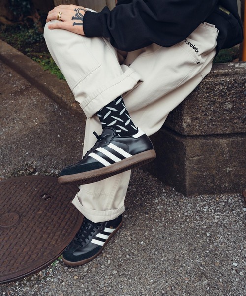 Subciety（サブサエティ）の「Steel socks（ソックス/靴下・メンズ・ブラック/ブラック×レッド/ホワイト・FREE）」の16枚目の写真