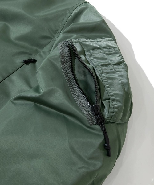 MANASTASH(マナスタッシュ)の「MANASTASH/マナスタッシュ EXTRA MILE MA-1(MA-1・メンズ・セージグリーン・MEDIUM/LARGE)」の5枚目の写真