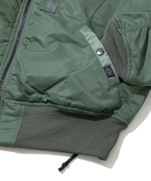 MANASTASH(マナスタッシュ)の「MANASTASH/マナスタッシュ EXTRA MILE MA-1(MA-1・メンズ・セージグリーン・MEDIUM/LARGE)」の7枚目の写真