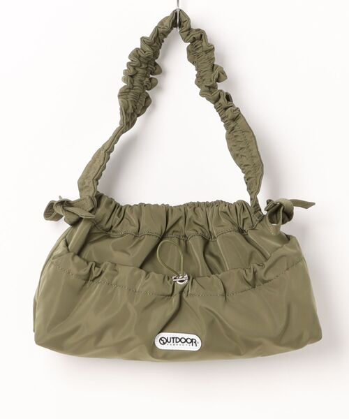 OUTDOOR PRODUCTS(アウトドアプロダクツ)の「【OUTDOOR PRODUCTS】ギャザーハンドルバッグ(ショルダーバッグ・メンズ・パープル/カーキ/ブラック・FREE)」の2枚目の写真