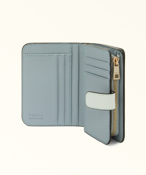 FURLA フルラ/カメリア ロゴ レタリング ウォレット フルラ カメリア コンパクトウォレット S（財布）｜FURLA