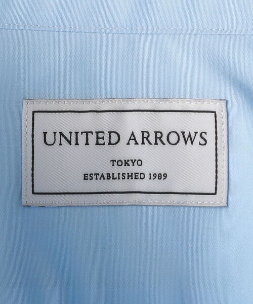 UNITED ARROWS(ユナイテッドアローズ)の「イージーケア AG ブロードセミワイド シャツ ―抗菌防臭―(ビジネスシャツ・メンズ・ライトブルー/ホワイト・42cm/41cm/43cm/40cm/39cm/38cm/37cm/36cm)」の20枚目の写真