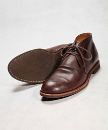 MR.OLIVE | 【撥水レザー】WATER PROOF SHIRINK LEATHER /  CHUKKA BOOTS(ブーツ)