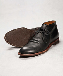 MR.OLIVE | 【撥水レザー】WATER PROOF SHIRINK LEATHER /  CHUKKA BOOTS(ブーツ)