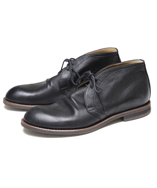 MR.OLIVE(ミスターオリーブ)の「【撥水レザー】ウォータープルーフ ウォッシャブル レザー /チャッカー ブーツ(ブーツ・メンズ・ベージュ/ブラウン/ブラック・8h/7h/10h/9h)」の4枚目の写真