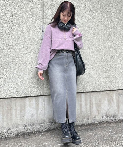 ハーフZIPプルオーバー【韓国ファッション】