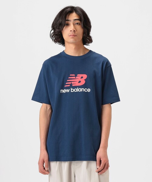 NEW BALANCE（ニューバランス）の「【EXCLUSIVE】New Balance / ロゴTシャツ（Tシャツ/カットソー・メンズ・グレー/ブラック/ネイビー・S/M/L/XL）」の19枚目の写真