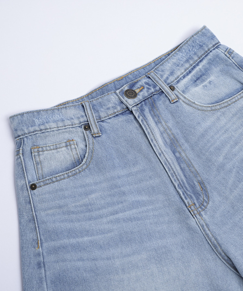 SUGAR BISKET(シュガービスケット)の「デニムパンツ(デニムパンツ・レディース・ホワイト・L)」の6枚目の写真