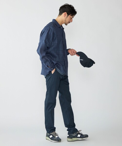 SHIPS(シップス)の「SHIPS: ラミー ドビー ウィークエンド ロングスリーブ シャツ(シャツ/ブラウス・メンズ・ライトブルー/ナチュラル/ネイビー・LARGE/MEDIUM/SMALL/X-LARGE)」の9枚目の写真