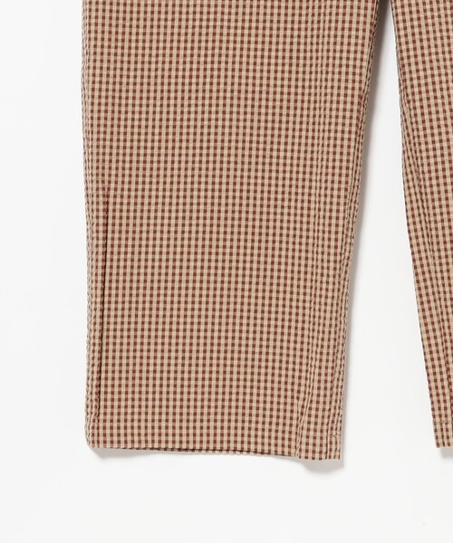 こども ビームス（コドモビームス）の「ARCH&LINE / オーガニック シアサッカー サロペット 2025（115～145cm）（サロペット/オーバーオール・キッズ・ブラウン/ベージュ・L(125-135)/M(115-125)/XL(135-145)）」の7枚目の写真