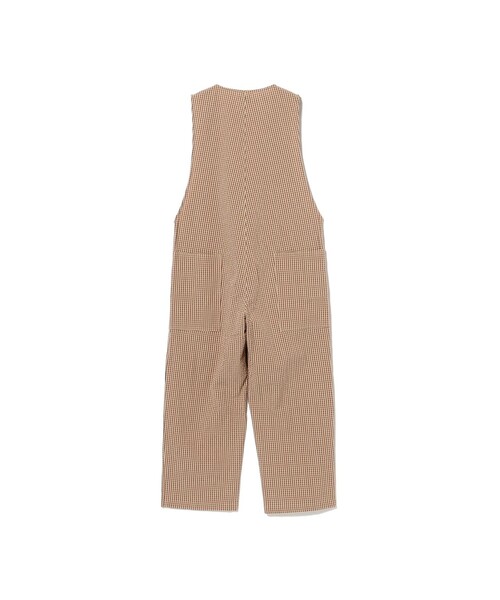 こども ビームス（コドモビームス）の「ARCH&LINE / オーガニック シアサッカー サロペット 2025（115～145cm）（サロペット/オーバーオール・キッズ・ブラウン/ベージュ・L(125-135)/M(115-125)/XL(135-145)）」の8枚目の写真