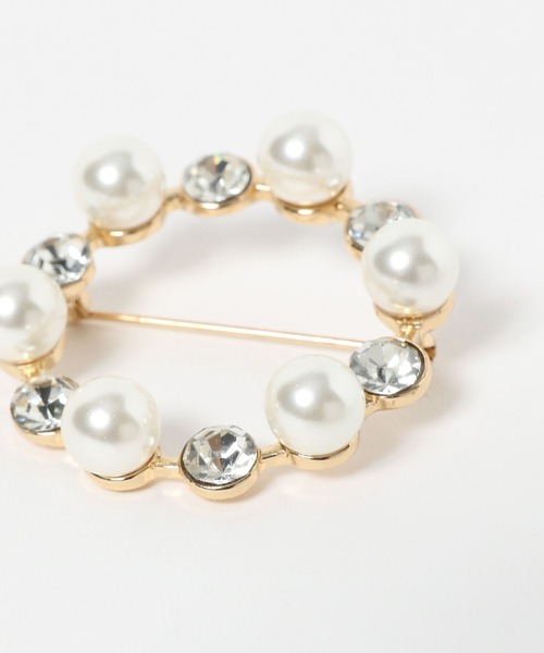 GLOBAL WORK（グローバルワーク）の「パールネックレス&ブローチ/250180（ネックレス・レディース・ゴールド系1/ゴールド系2・ONE SIZE）」の11枚目の写真