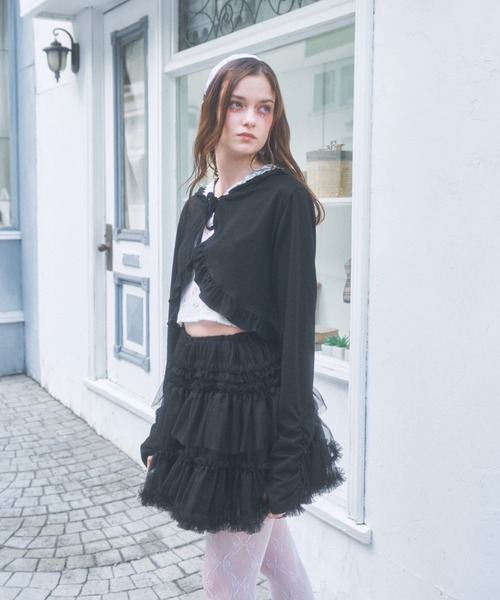 Lovilyn（ラヴィリン）の「ティアードチュールミニスカート