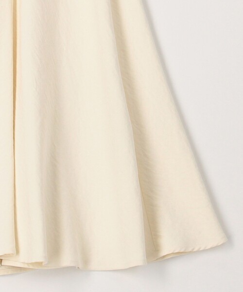 MICO COULIER（ミコクリエ）の「バイアスハギギャザースカート（スカート・レディース・ライトグリーン/キナリ・36/38）」の11枚目の写真