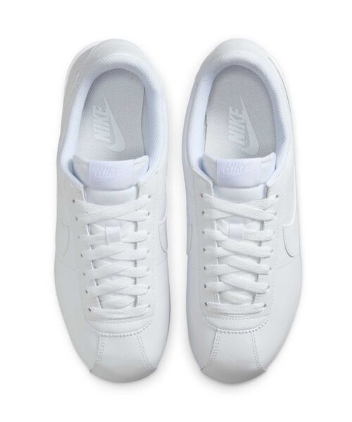 NIKE(ナイキ)の「ナイキ コルテッツ レザー ウィメンズシューズ / Nike Cortez Leather Women's Shoes DN1791-109 White(スニーカー・レディース・ホワイト・22/22.5/23/23.5/24/24.5/25/25.5/26)」の8枚目の写真