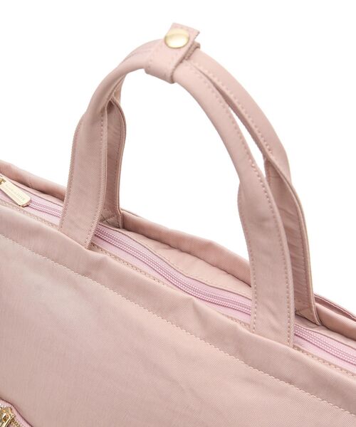 Maison de FLEUR（メゾンドフルール）の「撥水加工2Wayトートリュック（バックパック/リュック・レディース・ピンク/ブラック・FREE）」の13枚目の写真