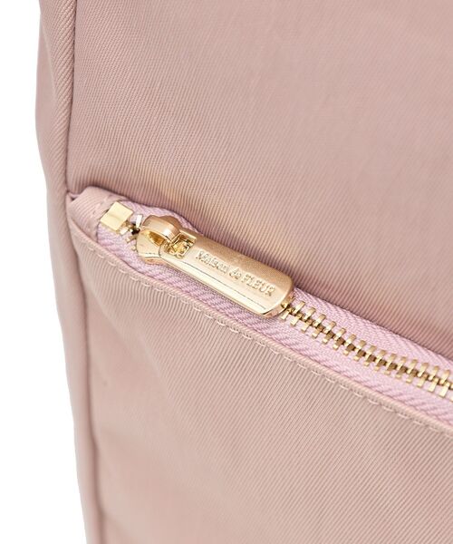 Maison de FLEUR（メゾンドフルール）の「撥水加工2Wayトートリュック（バックパック/リュック・レディース・ピンク/ブラック・FREE）」の12枚目の写真